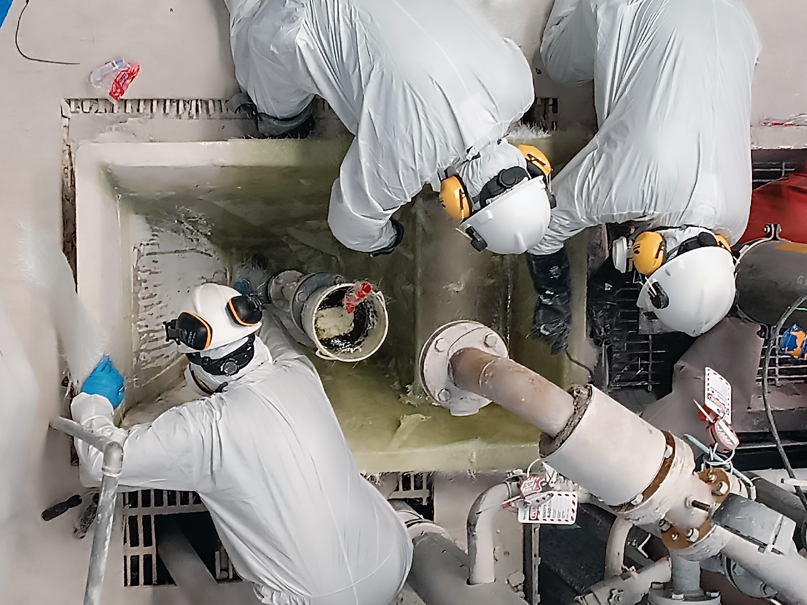 Read more about the article Internal repair of discharge pan duplex filters l-2